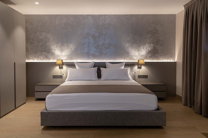 A suite interior at the hotel